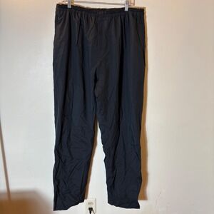 FootJoy DryJoys Mens XL Black Waterproof Golf Rain Pants Snap Cuff